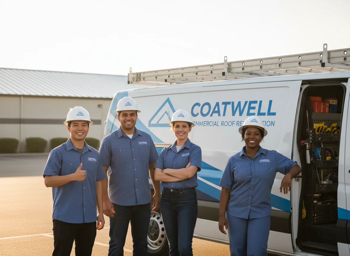 Commercial roof coating company in Scalf, KY